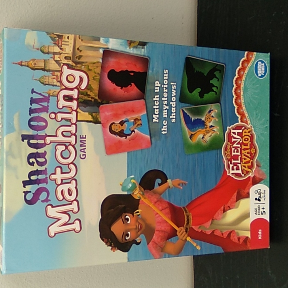 NIB DISNEY ELENA OF AVALOR SHADOW MATCHING GAME